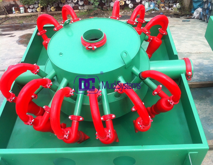 The common Hydrocyclone for desander and desilter 用于灭火器和Desilter的常见水力旋流素